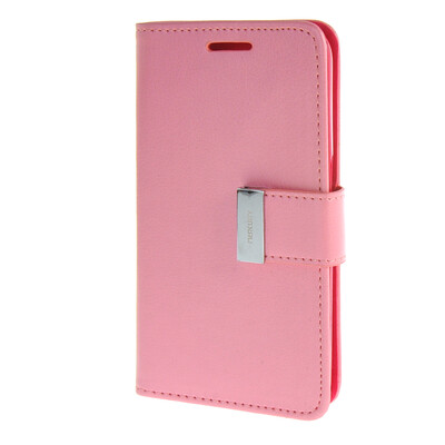 

MOONCASE чехол для Samsung Galaxy Core 2 II Duos G355H Flip Leather Wallet Card Slot Bracket Back Cover Pink