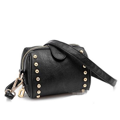 

D.jiani ™ Korean mini camera bag small bag rivet mines