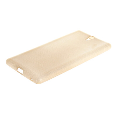 

MOONCASE чехол for Sony Xperia C5 Гибкая Мягкий гель ТПУ силиконовая кожа Тонкий прочный чехол Обложка Золото