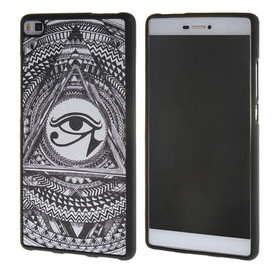 

MOONCASE Case for Huawei Ascend P8 Pattern series Flexible Soft Gel TPU Silicone Skin Slim Durable Cover