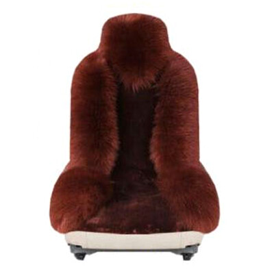 

1PCS Side Long Wool Front Universal Car Seat Covers Australian Pure Natural Fur Seat CoverSuper Warm Winter Car Cushion WSC_02