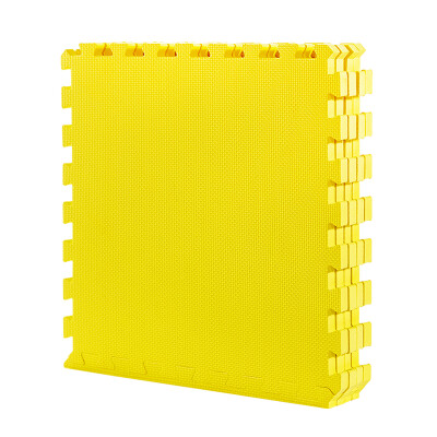 

Mingde Meitoku 606020cm 4 pieces yellow thickened cross pattern mat PE foam crawling mat baby climbing mat childrens mosaic mat