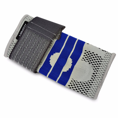 

JJ JW - 6017 Adjustable Wrist Brace Sleeve Compression with Silicone Pad high-quality polyester material Adjustable strap male