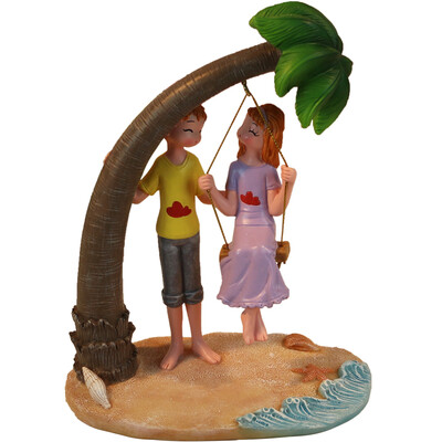 

Golden Torch Love Hawaiian Swift Couple Decoration Creative Gift Lovers Birthday Gifts Wedding Gifts