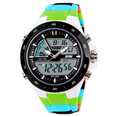 

SKMEI 1016 New Sports Watch Silicone 30M Waterproof Light Digital Watch