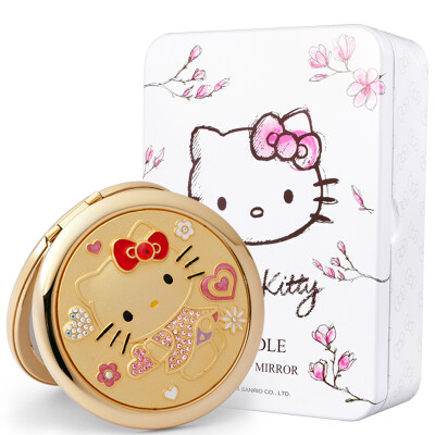 

HELLO KITTY Hello Kitty Diamond Series Makeup Mirror Birthday Gifts Festive Gifts White Gifts Valentine's Day Gifts Portable Walkman KT3802S