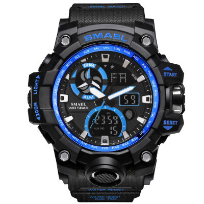 

SMAEL Smyr new watch outdoor sports military watch waterproof double display luminous multi-function mens electronic watch