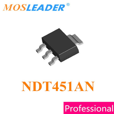 

Mosleader NDT451AN SOT223 100PCS 1000PCS NDT451A NDT451 N-Channel 30V 72A Made in China High quality Mosfets