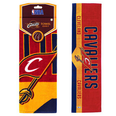 

NBA cotton basketball long sports towel running fitness sweat towel fans supplies prizes boyfriend gift knight team 30120CM