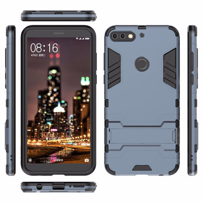 

for Huawei Y7 Prime 2018 Nova 2 Lite WIERSS Shockproof Hard Case for Huawei Y7 Pro 2018 Honor 7C Combo Armor Case Back Cover