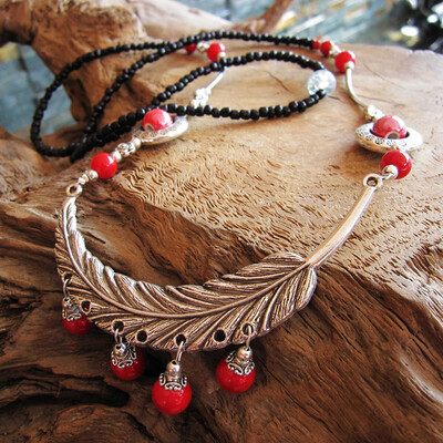 

Exquisite handicraft necklace sweater chain craftsmanship creative handicraft long style ornaments Chinese style artistic pl