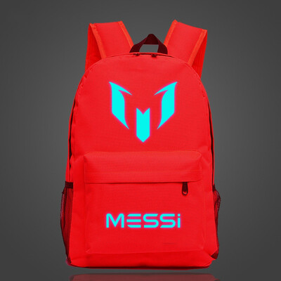 

Student School Backpack Messi Backpacker Teenager Luminous Bags Multicolored Male&Female College Anti-theft Boys School Bag