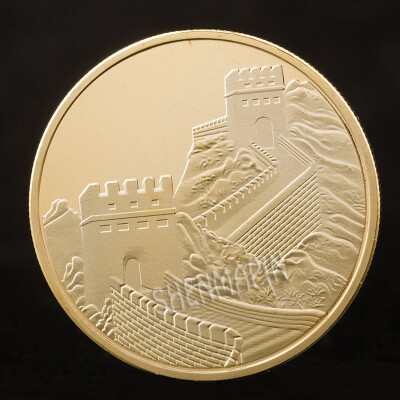 

China Great Wall commemorative coins China culture memorial museum coin art collection gifts