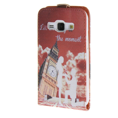 

MOONCASE Samsung Galaxy J1 ЧЕХОЛ ДЛЯ Leather Bottom Flip Pouch [Pattern series] /a03