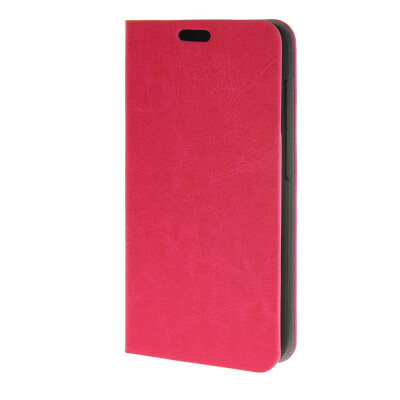 

MOONCASE Flip Leather Wallet Card Slot Stand Back Case Cover for Huawei Ascend Y625 Hot pink