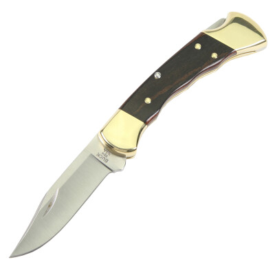 

BAKK (BUCK) Barker United States original imported outdoor classic series of folding knife knife knife knife outside the knife 0112BRSFG-B