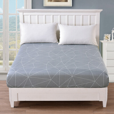 

Yalu·Freedom bed Home textile cotton double bed cotton mattress cover single piece non-slip sheets 18 meters bed 18020025cm