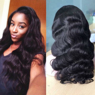 

Body Wave Full Lace Human Hair Wigs Brazilian 180 Density Full Lace Wig Unprocessed Glueless Front Lace Wigs