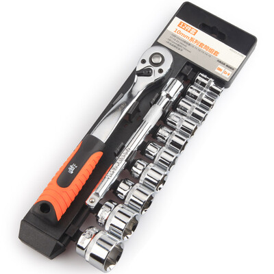 

WORKERBEE 12 10mm Series AS003-012G Series Set Quick Ratchet Wrench Set Mechanic Tools