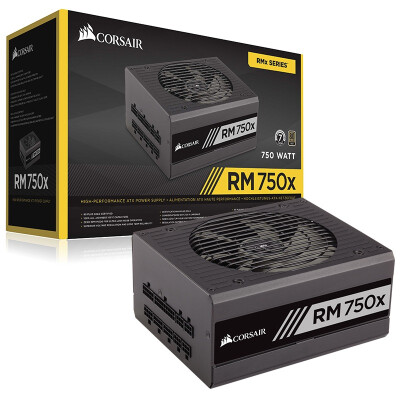 

USCorsair rated 750W RM750x power supply (80PLUS gold / full module / mute low-load fan stall / ten-year warranty)