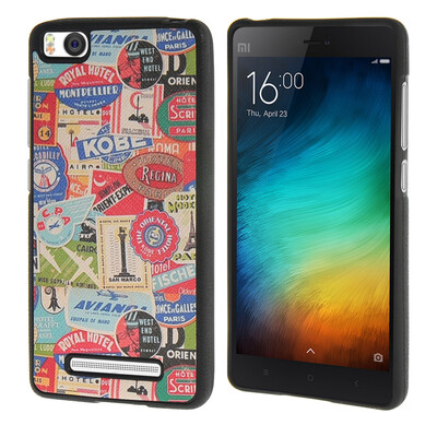 

MOONCASE Stamp Flexible Soft Gel TPU Silicone Skin Slim Durable Case Cover for XiaoMI Rice 4i M4i M4I