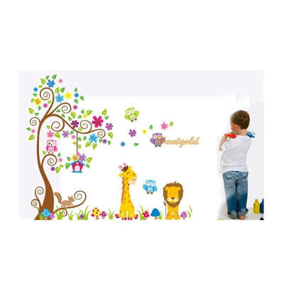 

Waterproof Lovely Cartoon Wall Sticker Baby Child Nursery School Room Decor Hot