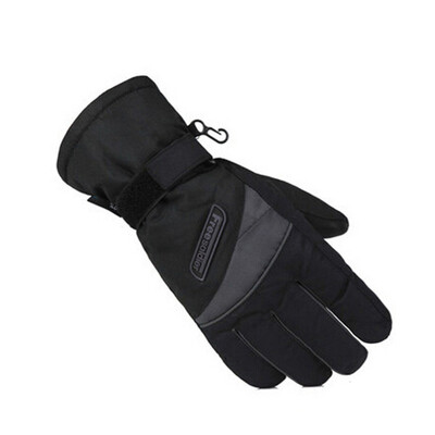 

2016 Полиэстер Бренд Открытый Лыжные Перчатки Мужские Женские Велосипедные Перчатки Нескользящие Водонепроницаемый Ветрозащитный Полный Палец Перчатки Зимы