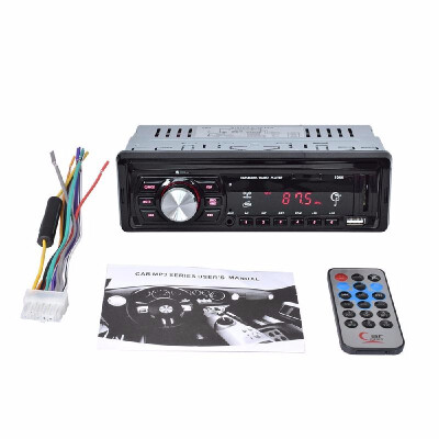 

1 Din Car Radio Player Auto Audio MP3 FM Radio Support USB AUX-IN SD Card Remote Control Music Player