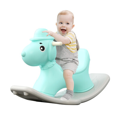 

Jingdong JOY joint name Australian music childrens toys rocking horse baby fitness childrens toys Trojan rocking horse 1-3 years old outdoor toys Wangwang rocking horse AL2018040401