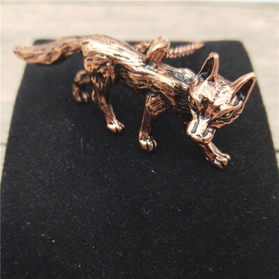 

New Silver Fox Necklace Trendy Style Silver Fox Pendant Necklace Women Fashion Silver Fox Jewellery