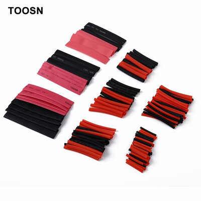 

TOOSN 150pcs Pack Heat Shrink Tubing Insulation Shrinkable Tube Wrap Wire Cable Sleeve