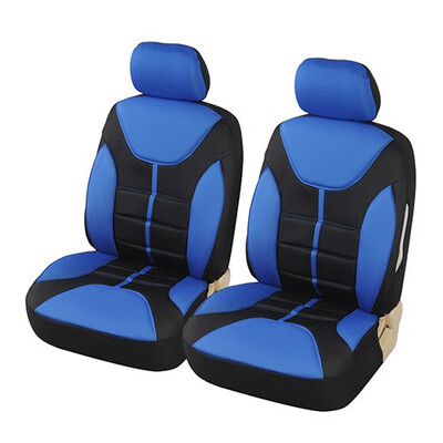 

luxury Car Seat Covers Universal Fit Most Front Cat Seat Protector Foam Back Support Airbag Compatible 3 Color
