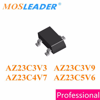 

Mosleader 500PCS SOT23 AZ23C3V3 AZ23C3V9 AZ23C4V7 AZ23C5V6 AZ23C33V 3V3 33V AZ23C39V 3V9 39V AZ23C47V 4V7 47V AZ23C56V 56V