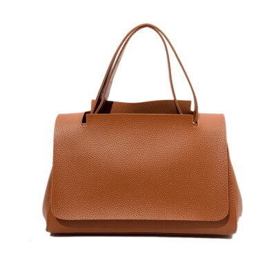 

2018 New Minimalist Lychee Print Womens Single Shoulder Diagonal Bag Joker Temperament Bag Casual Bag
