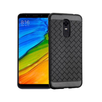 

Goowiiz Luxury Phone Case For Xiaomi Redmi Note 5 Ultra Thin Ventilation Grid Weave Soft Anti fall Full Protective