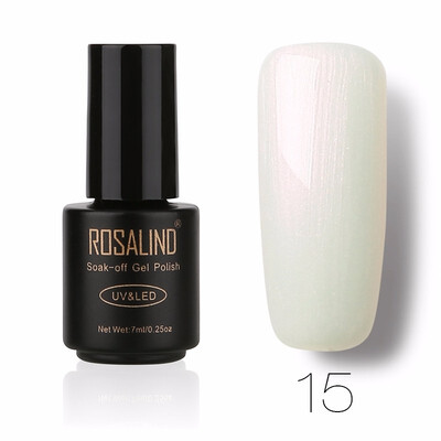 

ROSALIND Gel 1S 7ml DIY Blossom Gel Polish Professional Soak Off UV For Manicure Nail Art Semi Vernis Permanant Gel Lacquer