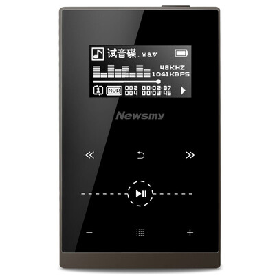 

Newman (Newsmy) G1 поддерживает 24bit высококачественного музыкального плеер металла HIFI mp3 Диктофон долго ожидание емкостного экрана 8G пистолета цвета