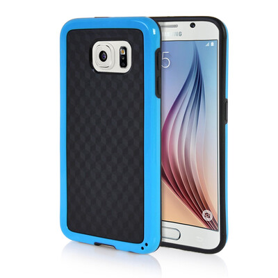 

MOONCASE Soft Flexible Silicone Gel TPU Skin Shell Back ЧЕХОЛ ДЛЯ Samsung Galaxy S6 Blue