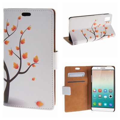 

MOONCASE Huawei Honor 7i ЧЕХОЛ ДЛЯ Flip Wallet Card Slot Stand Leather Folio Pouch /a19