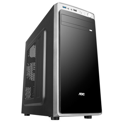 

Черная башня AOC S707 / D в корпусе (родной USB3.0 / поддержка материнской платы ATX / простой внешний вид)