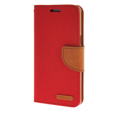 

MOONCASE Denim Style Flip Wallet Card Pouch Bracket Back чехол для Cover Samsung Galaxy A5 красный