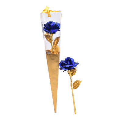 

24K Dipped Gold Foil Rose Wedding Birthday Best Valentines Day Lovers GiftsBox