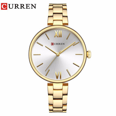 

CURREN 9017 Women Watch New Quartz Top Brand Luxury Fashion Wristwatches Ladies Gift relogio feminino
