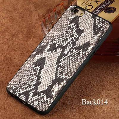 

Genuine Leather Phone Case For OPPO R9 Case Python Skin Back Cover For R11 R11s Plus Case