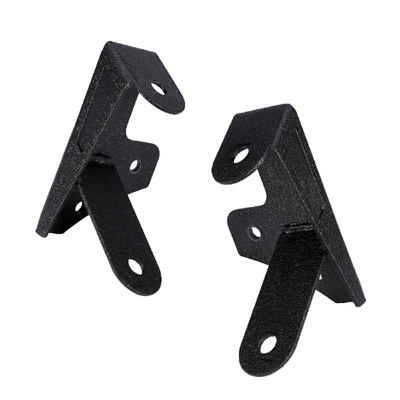 

Dual A-Pillar Light BracketsDual Lower Windshield LED Work Light Mounts Kit For 2007-2017 Jeep Wrangler JK JKU B Ty