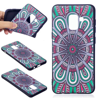 

BEFOSPEY Painting Relief Protective Soft TPU Case For Samsung Galaxy A8201856"