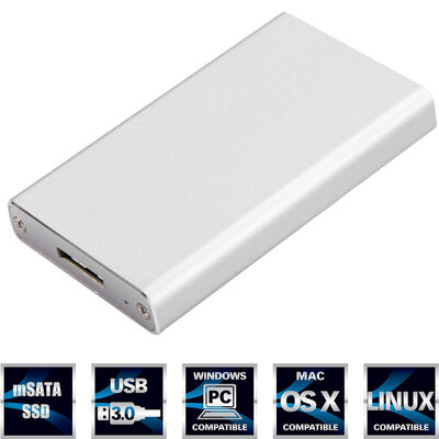 

mSATA SSD с USB 3.0 SSD Жесткий диск Box Внешний чехол
