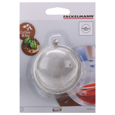 

Faulkman Fackelmann Stainless Steel Large Seasoning Ball Tea Ball 7CM 5320281