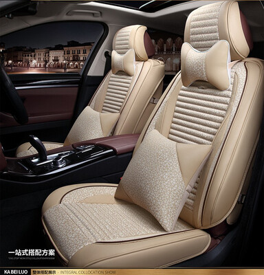 

TO YOUR TASTE auto accessories universal luxury leather car seat cushions for VOLKSWAGEN ALLSPACE R-LINE POLO PASST TOURAN L cozy