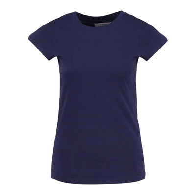 

Tissbely Women&39s Cotton Slim Fit T-Shirt Black&Navy for Make look Thin Body White for Make Look Sweet Collocation Tee